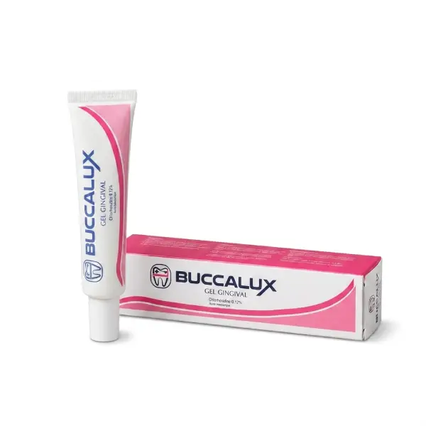 Buccalux Gel Gingival à la chlorhexidine 0,12 % 40ml soin antiseptique gencives irritées