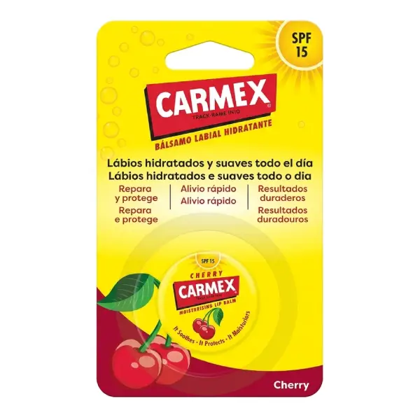 Carmex baume à lèvres Cerise SPF 15 pot