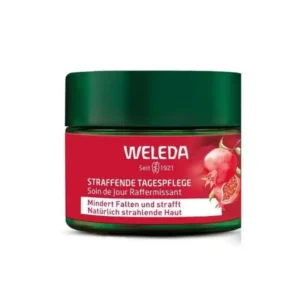 Tube 40ml du Soin de Jour Raffermissant Weleda à la Grenade et Maca.