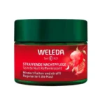 Tube de 40ml de Soin de Nuit Raffermissant Weleda soin à la Grenade et Maca.