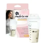 Boîte de 36 sachets de conservation pour lait maternel Tommee Tippee 350 ml étanches et autoportants.