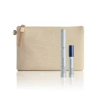 Coffret RevitaLash Effortless Beauty Collection avec sérum cils 3.5ml, sérum sourcils 1.5ml et trousse.