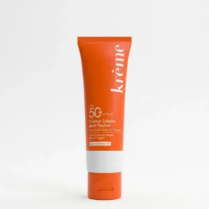 Kréme Ecran Solaire Anti-Taches Spf50+ 40ml soin crème solaire dépigmentante et protectrice anti-taches