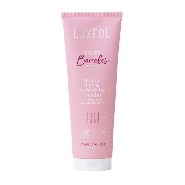 Luxéol Gelée Boucles 250 ml soin coiffant définisseur de boucles anti-frisottis