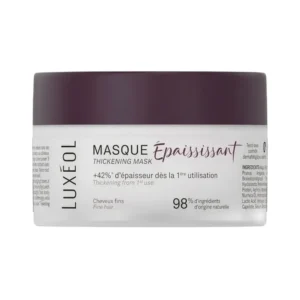 Luxéol Masque Épaississant 200ml soin masque redensifiant et volumateur cheveux fins