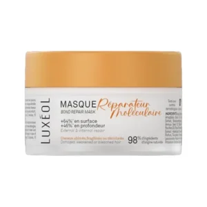Luxéol Masque Réparateur Moléculaire 200 ml soin masque régénérant et reconstructeur cheveux abîmés