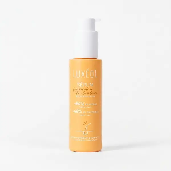 Luxéol Sérum Réparateur Moléculaire 200 ml soin sans rinçage reconstructeur et anti-casse cheveux abîmés