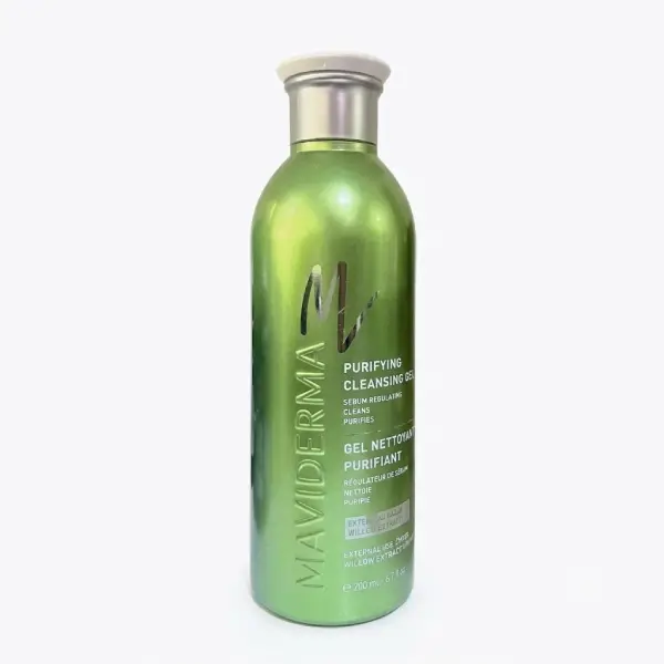 Maviderma Gel Nettoyant Purifiant 500ml gel moussant visage et corps peau grasse