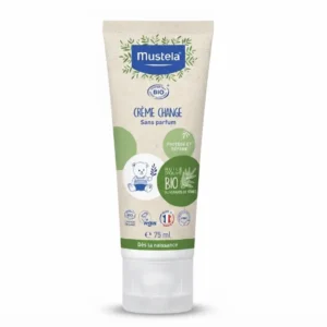 Mustela Bio Crème de change 75ml soin protecteur et apaisant pour les rougeurs du siège de bébé
