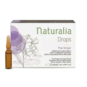Naturalia Drops Thai Ginger Effet Combleur de Rides 5 ampoules soin ampoules anti-âge repulpant et lissant visage