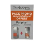 Puriaderm Puriphan Lotion Anti-Chute + Baume Demelant pack promo soin fortifiant et démêlant
