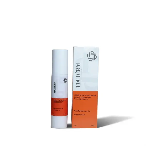Touderm Crème Acide Tranexamique 50ml soin crème dépigmentante et anti-taches pour le visage