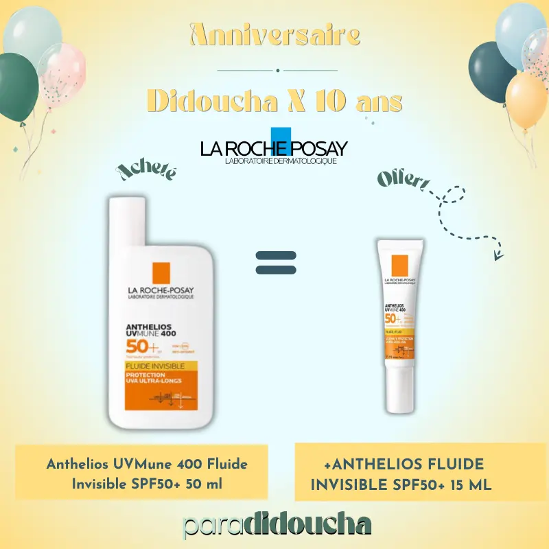 Anthelios UVMune 400 Fluide Invisible SPF50+ 50 ml