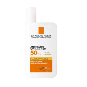 Anthelios UVMune 400 Fluide Invisible SPF50+ écran solaire très haute protection anti-UV ultra-longs pour le visage