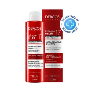 Vichy DERCOS Shampooing Ultra-Réparateur Collagen 17 Filler | 200ML – Image 3