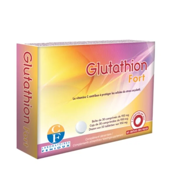 Fenioux Glutathion Fort 30 comprimés complément alimentaire antioxydant et protection cellulaire