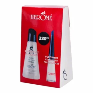 Herôme Pack Durcisseur Extra Fort Pour Ongles & Dissolvant Soignant