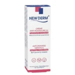 New Derm Creme Anti Rougeurs+ 40ml tube soin apaisant et correcteur de rougeurs pour peau sensible