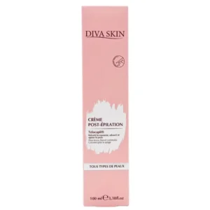 Diva Skin Creme Post-Epilation 100ml soin apaisant et retardateur de repousse pour une peau douce après l'épilation