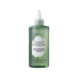 DIVA SKIN Toner Exfoliant Éclat 200ml lotion tonique perfectrice pour le visage