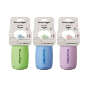 Tommee Tippee Gobelet Enfant 12M+ 390ml anti-fuite avec bec anti-morsure.