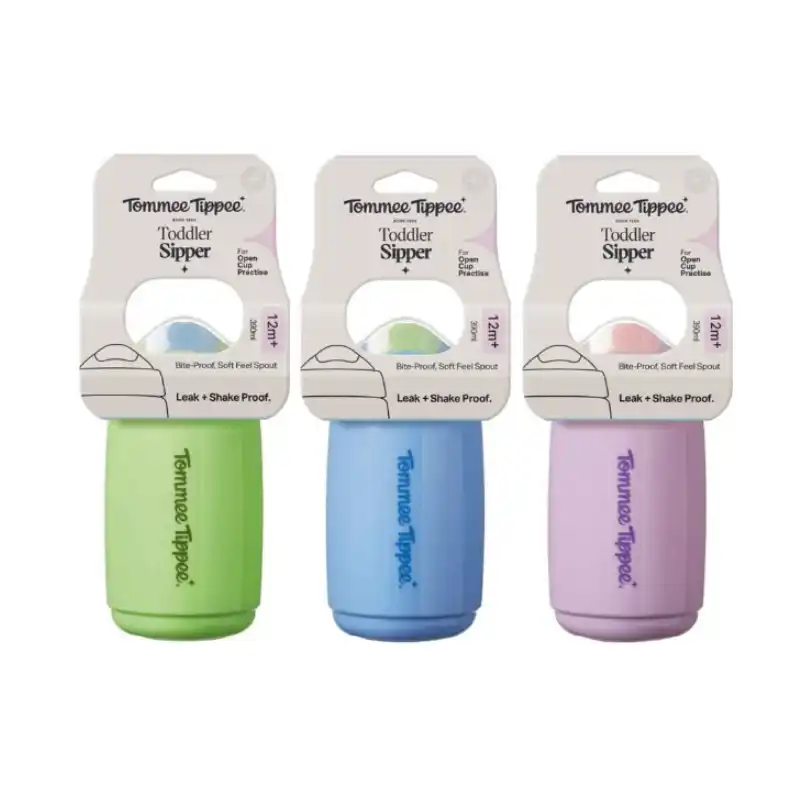 Tommee Tippee Gobelet Enfant 12M+ 390ml anti-fuite avec bec anti-morsure.