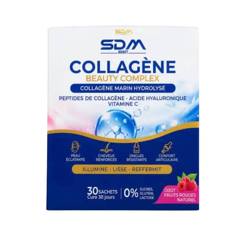 SDM Collagène Beauty Complex 30 Sachets pour la beauté de la peau