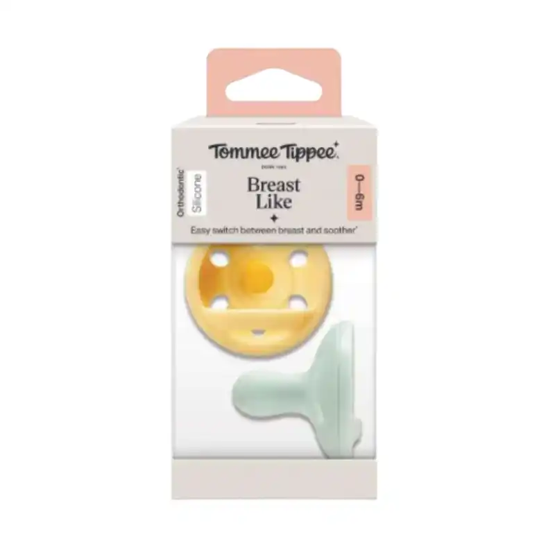 Tommee Tippee Pack 2 Sucettes Type Sein 0-6M