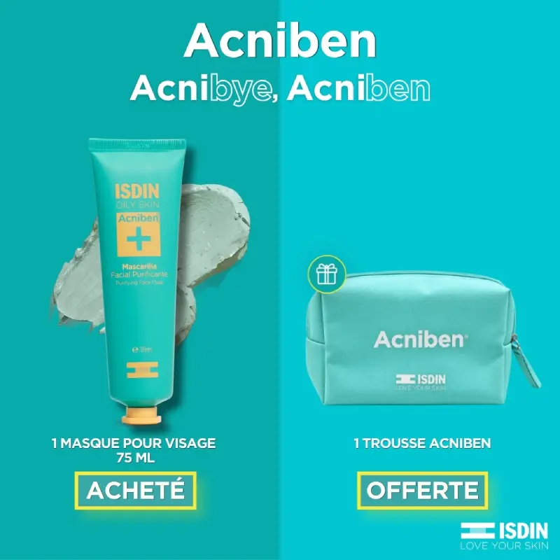 ISDIN Acniben Masque Visage Purifiant 75ml