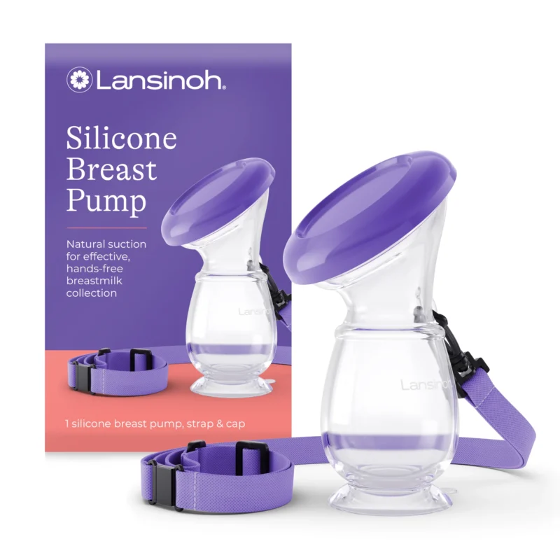 Lansinoh Tire-Lait en Silicone collecteur de lait maternel et accessoire d'allaitement pratique