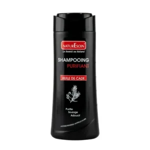 NaturEsoin Shampooing Purifiant à l'Huile de Cade 250 ml soin naturel anti-pelliculaire et apaisant