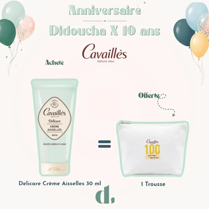 Delicare Crème Aisselles 30 ml