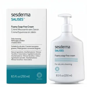 Sesderma Salises Crème Moussante sans Savon 250 ml : Nettoyant Acné – Image 1