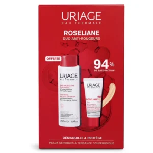 Uriage Roseliane Duo Anti-Rougeurs : Soin Teinté SPF50 + Eau Micellaire Offerte – Image 1