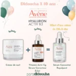 Avène Hyaluron Activ B3 coffret avec crème multi-intensive nuit sérum éclat Cg et sérum repulpant offert en Parapharmacie